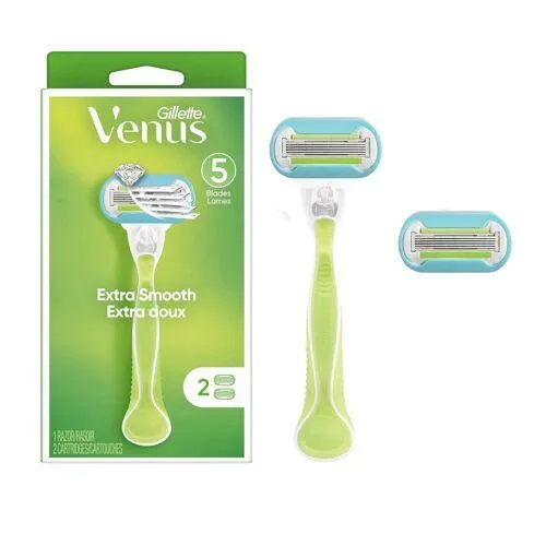 Gillette Venus Extra Smooth Razor   2 Blades