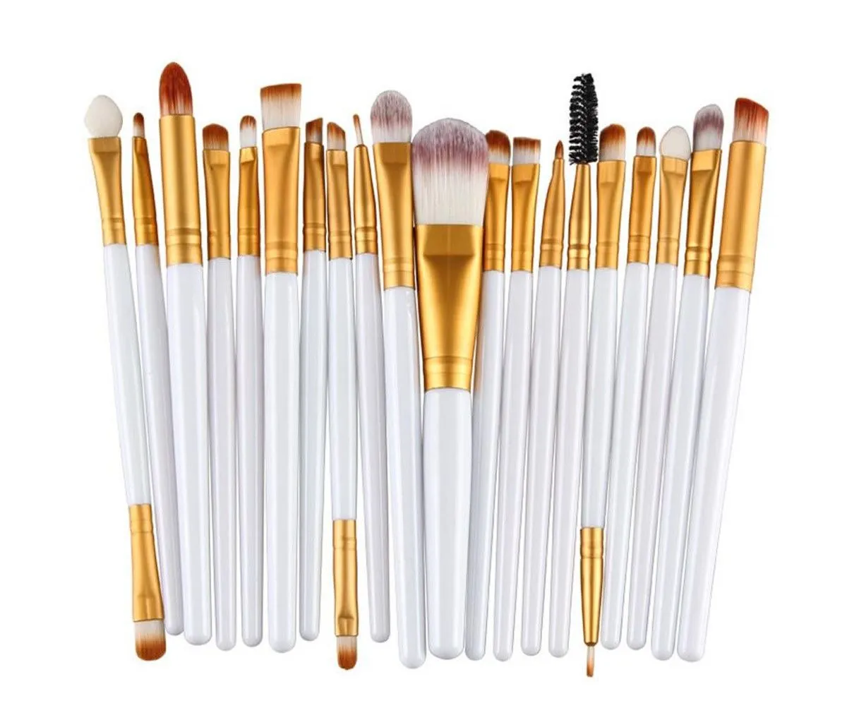 Glamza 20pc Makeup Brush Set & Contour Palette