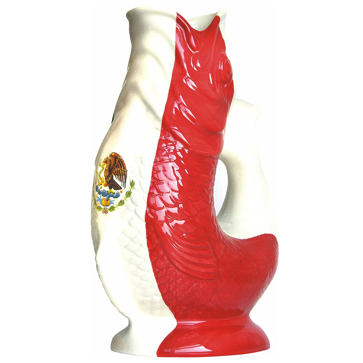 Gluggle Jug Mexico Flag Extra Large, 10-Inch, 38 Fluid ounce capacity