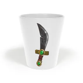 Gold Sword Latte Mug, 12oz