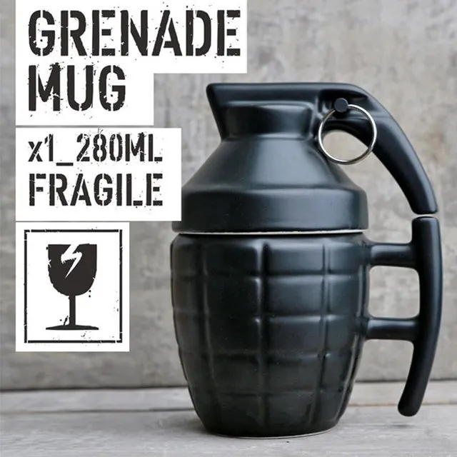 Grenade Ceramic Mugs