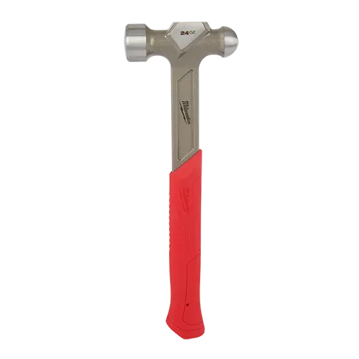 Hammer - Milwaukee 24oz Steel Ball Peen Hammer, 48-22-9131