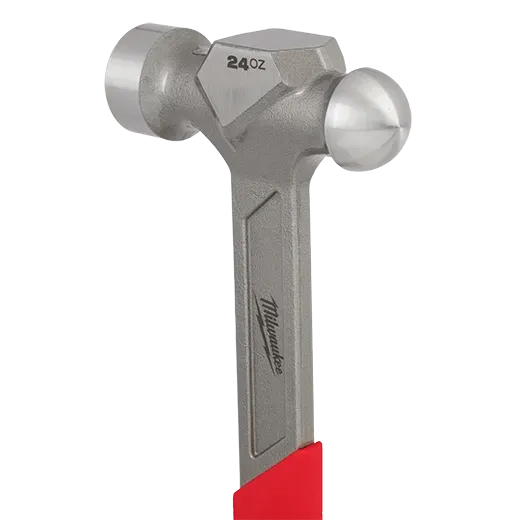 Hammer - Milwaukee 24oz Steel Ball Peen Hammer, 48-22-9131