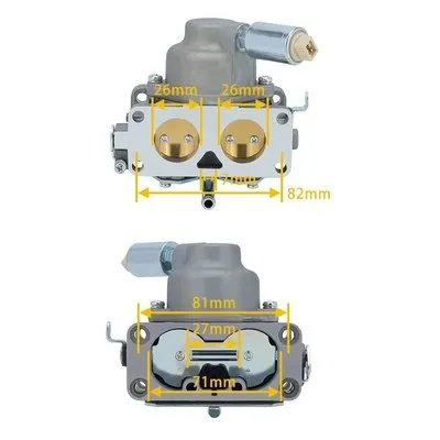 Hipa Carburetor Kit For BS 799230 699709 499804 499809 796227 Toro 74590 2005 2004 2003 2002 2001 2000 Lawn Tractor 4-Cycle Engine