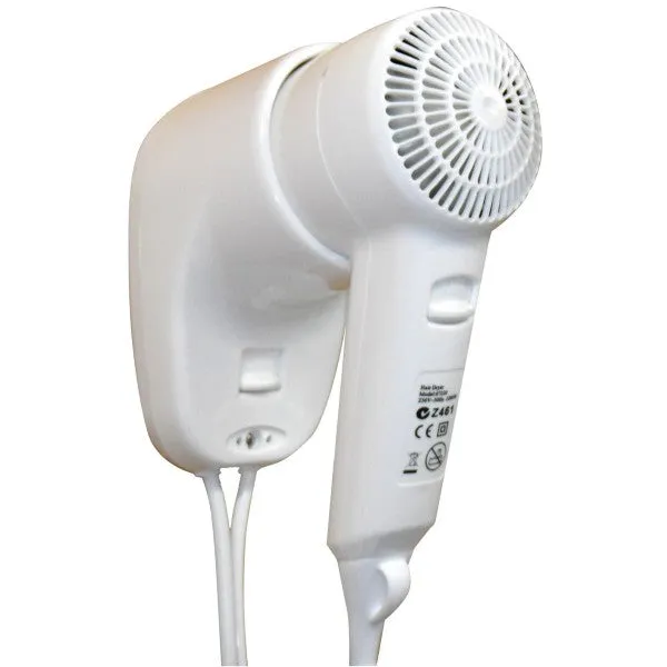 Hotels & Resorts - 1200W Wall Mounted Hair Dryer