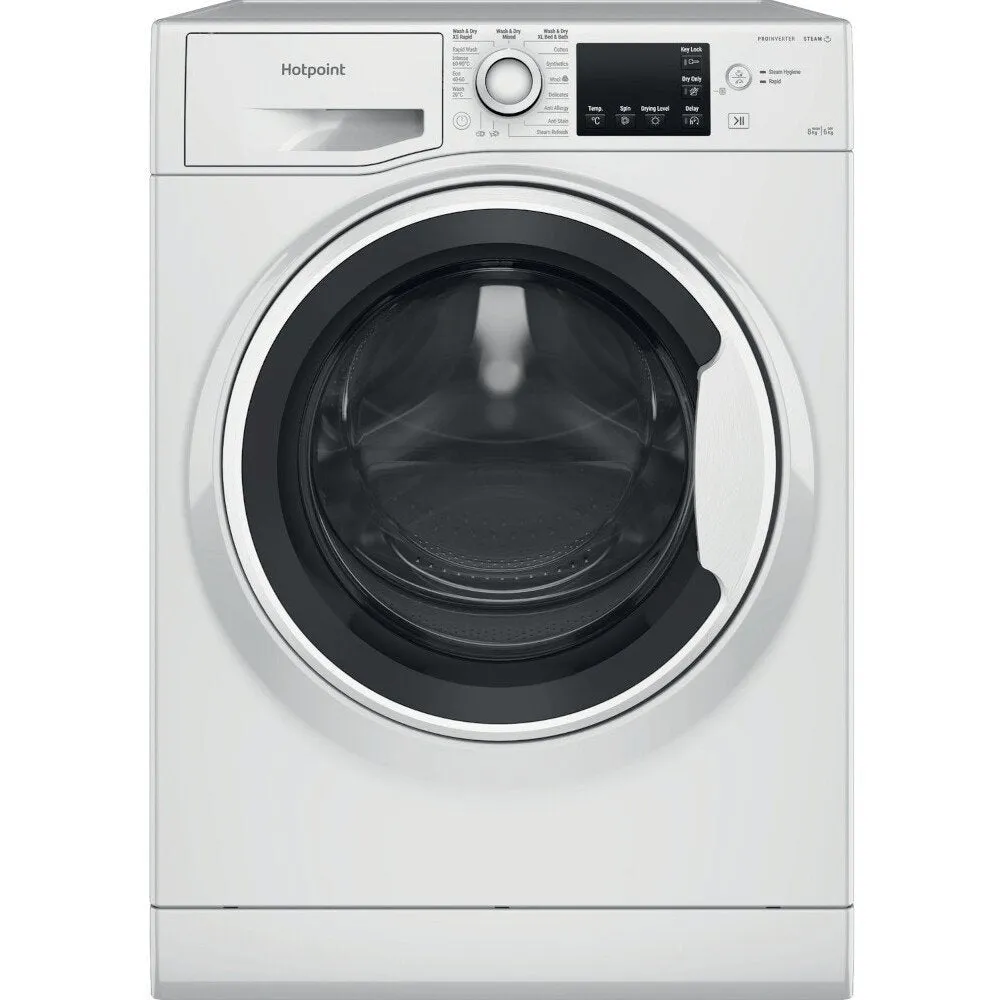 Hotpoint NDB8635WUK 8 6Kg Washer Dryer With 1400 Rpm - White -