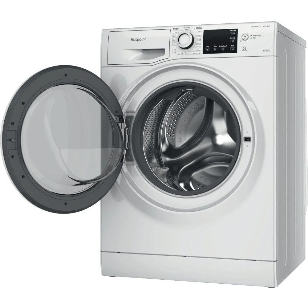 Hotpoint NDBE9635WUK 9Kg 6Kg 1400 Spin Washer Dryer - White