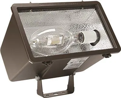 Hubbell Lighting Miniliter V Floodlight Yoke Mount 400 Watt High Pressure Sodium Quad Tap