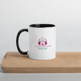 I Love Notions Podcast Mug