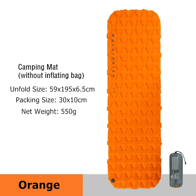 Inflatable Mattress Air Mattress Camping Mat Ultralight Camping Mattress Sleeping Mat Camping Bed