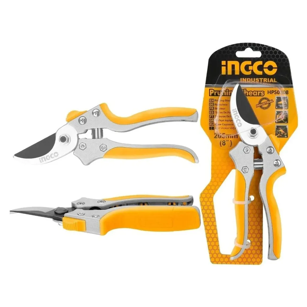 Ingco Aluminium Pruning Shear 8 Inch HPS0308