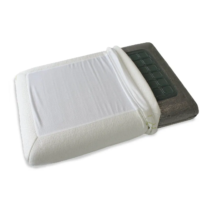 Jean Perry Eco-Health Bamboo Charcoal Gel Memory Pillow - (Classic / Contour)