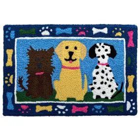 Jellybean Puppy Gang Dog Themed Rug