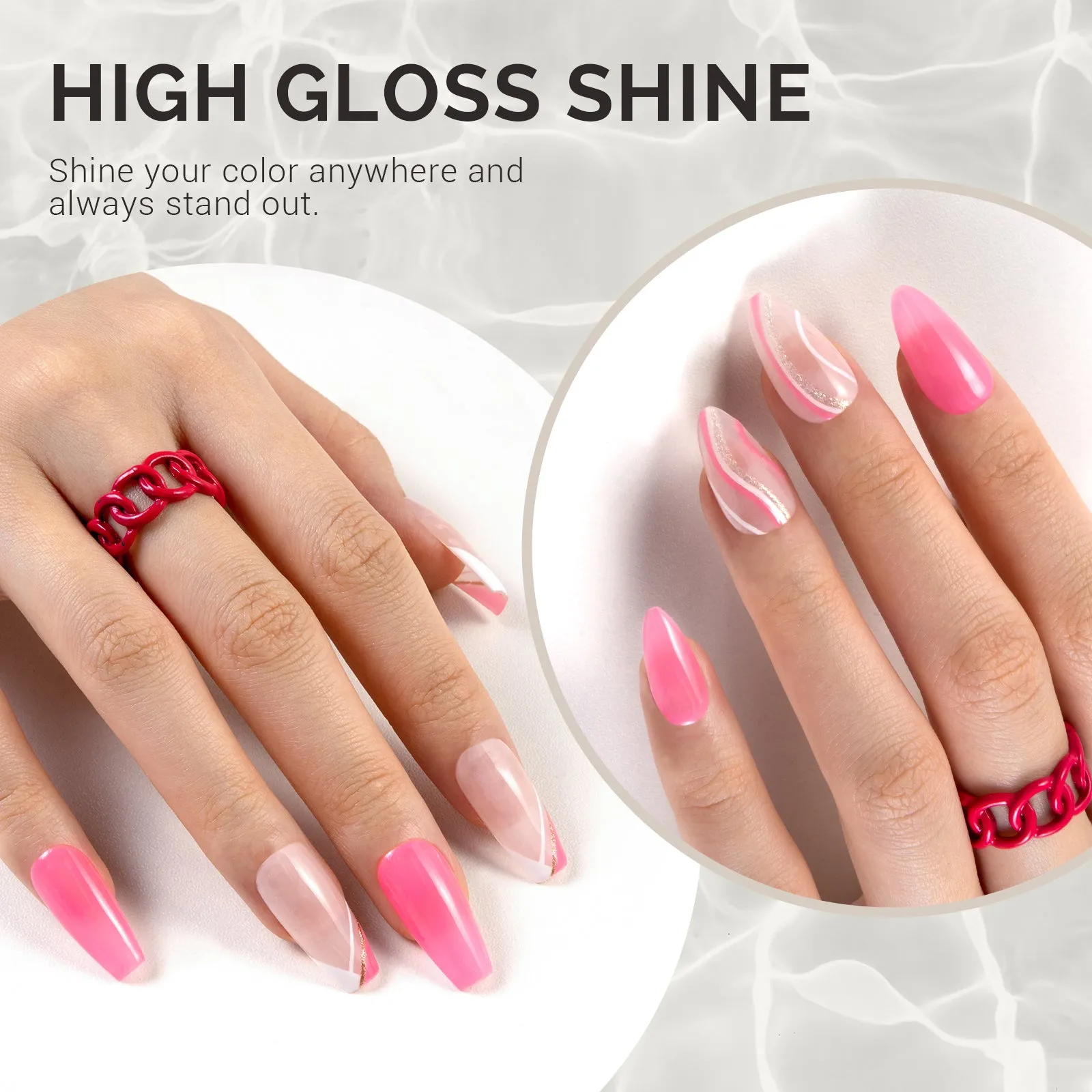 Jeweliver Jelly Gel Polish 15ml - Padparadscha Sapphire - JIG14