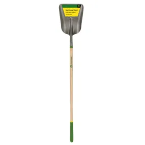 John Deere 64 in. Steel Scoop General Purpose Shovel Wood Handle