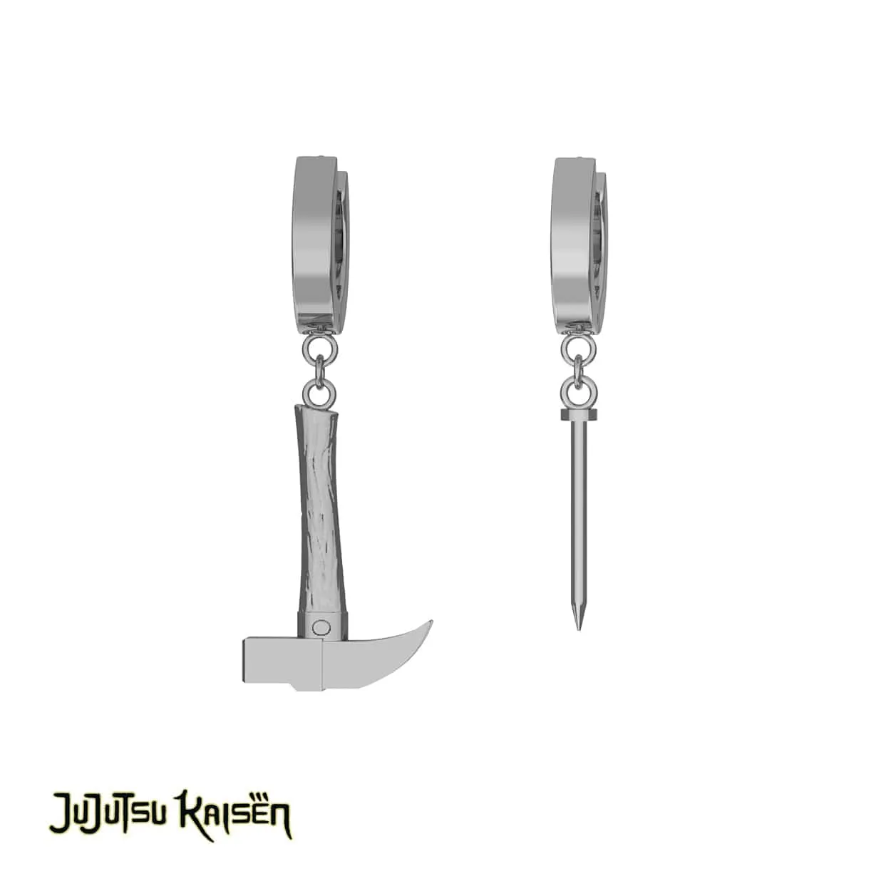 Jujutsu Kaisen™ Nobara's Hammer & Nail Earrings