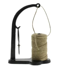 Jute Dispenser - Cast Iron - Antique Black