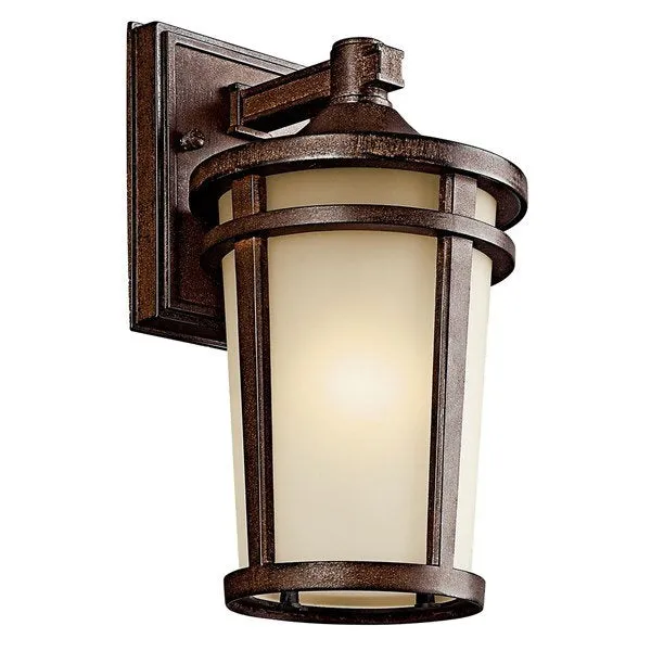 Kichler 49071BST  Atwood™ 11" 1 Light Wall Light Brownstone