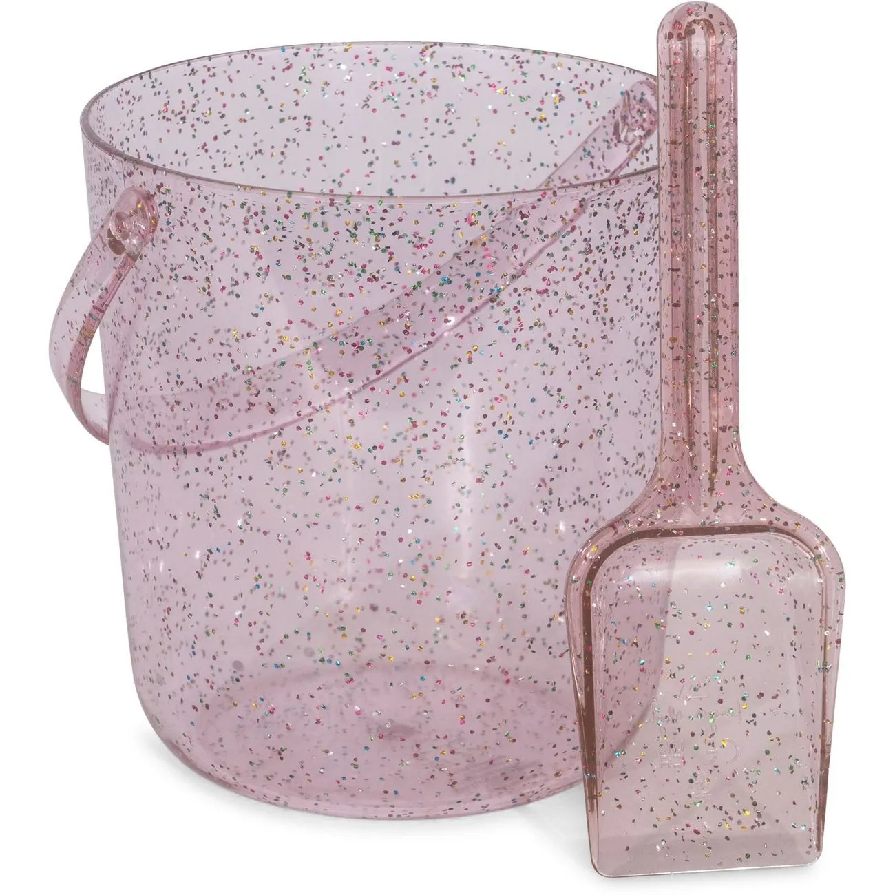 Konges Sløjd Bucket And Shovel Set Glitter