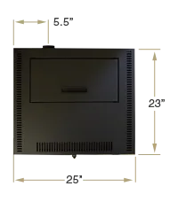 KOZI Pellet Stove: Model 100XL