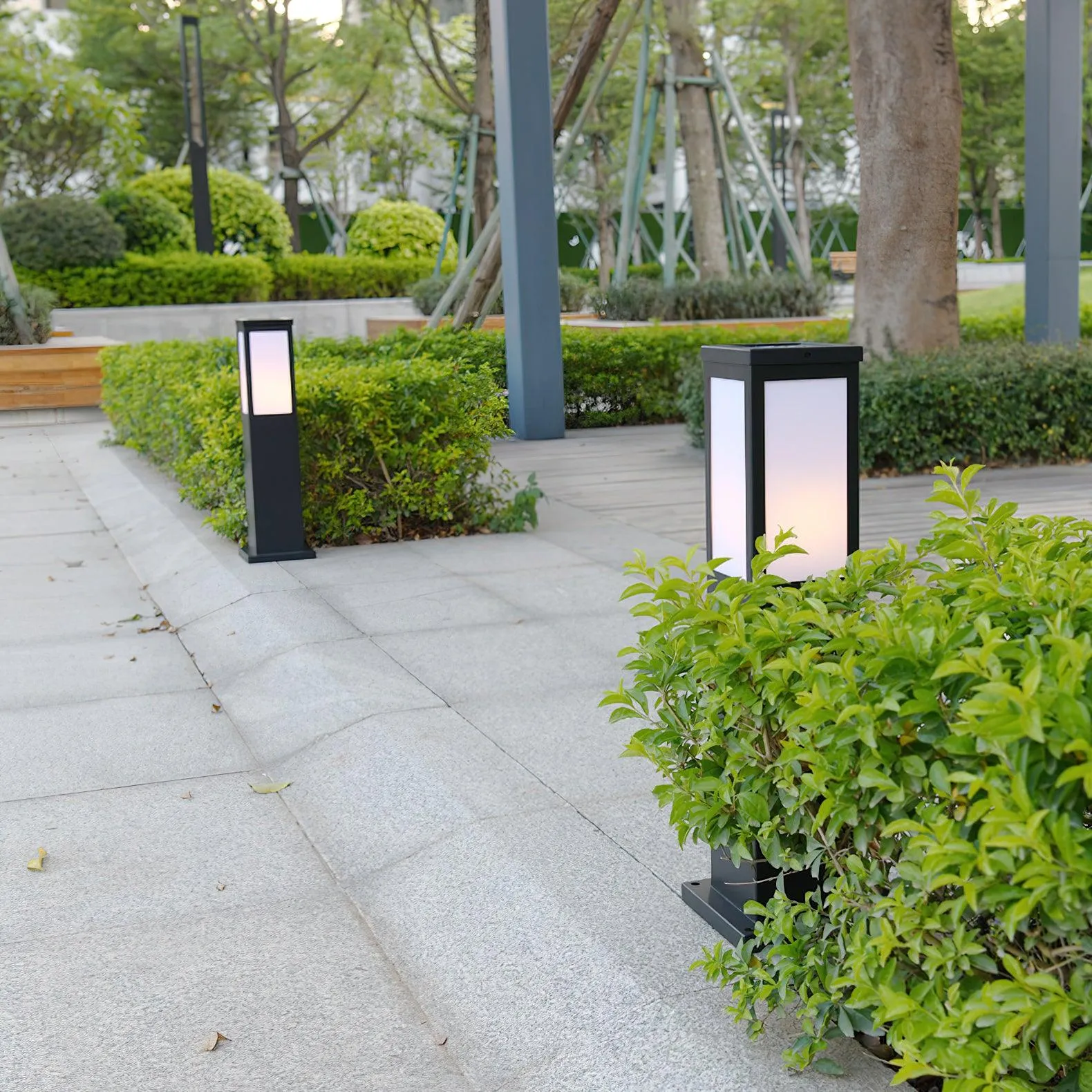 Kuzco Bollard Solar Outdoor Light