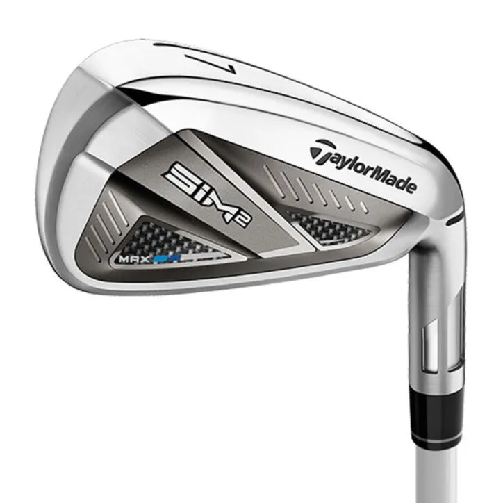 Ladies TaylorMade SIM 2 Max Golf Irons | Graphite