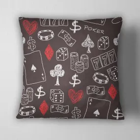 Las Vegas Throw Pillow