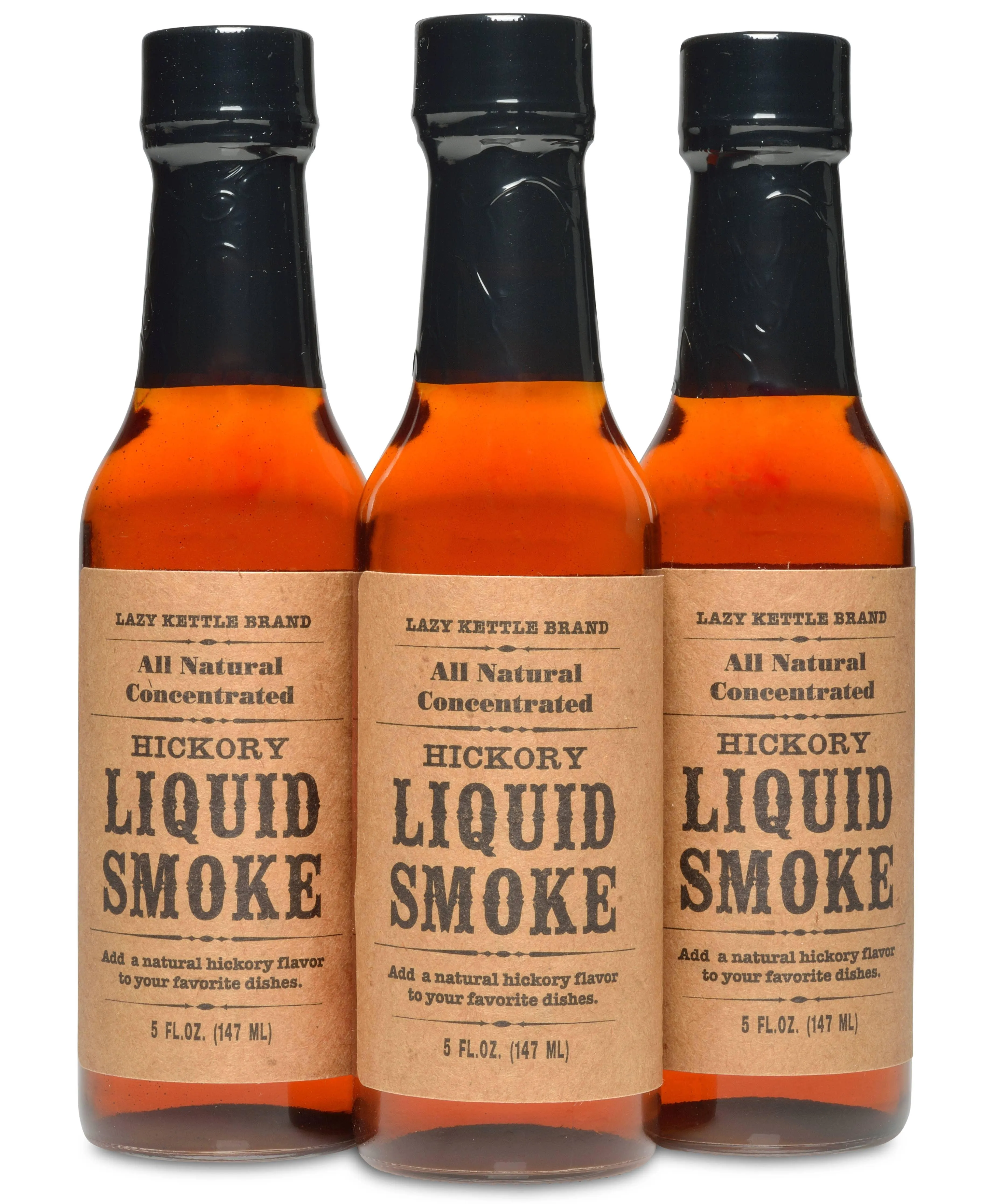 Lazy Kettle Brand All Natural Liquid Smoke - 1 Gal (128 oz)