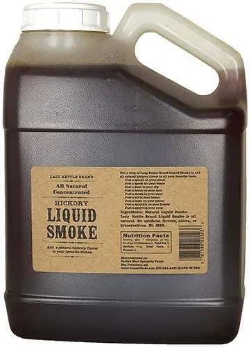 Lazy Kettle Brand All Natural Liquid Smoke - 1 Gal (128 oz)