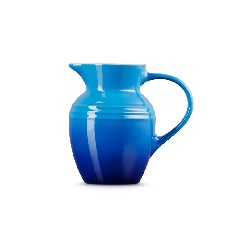 Le Creuset Stoneware Breakfast Jug 600ml Azure