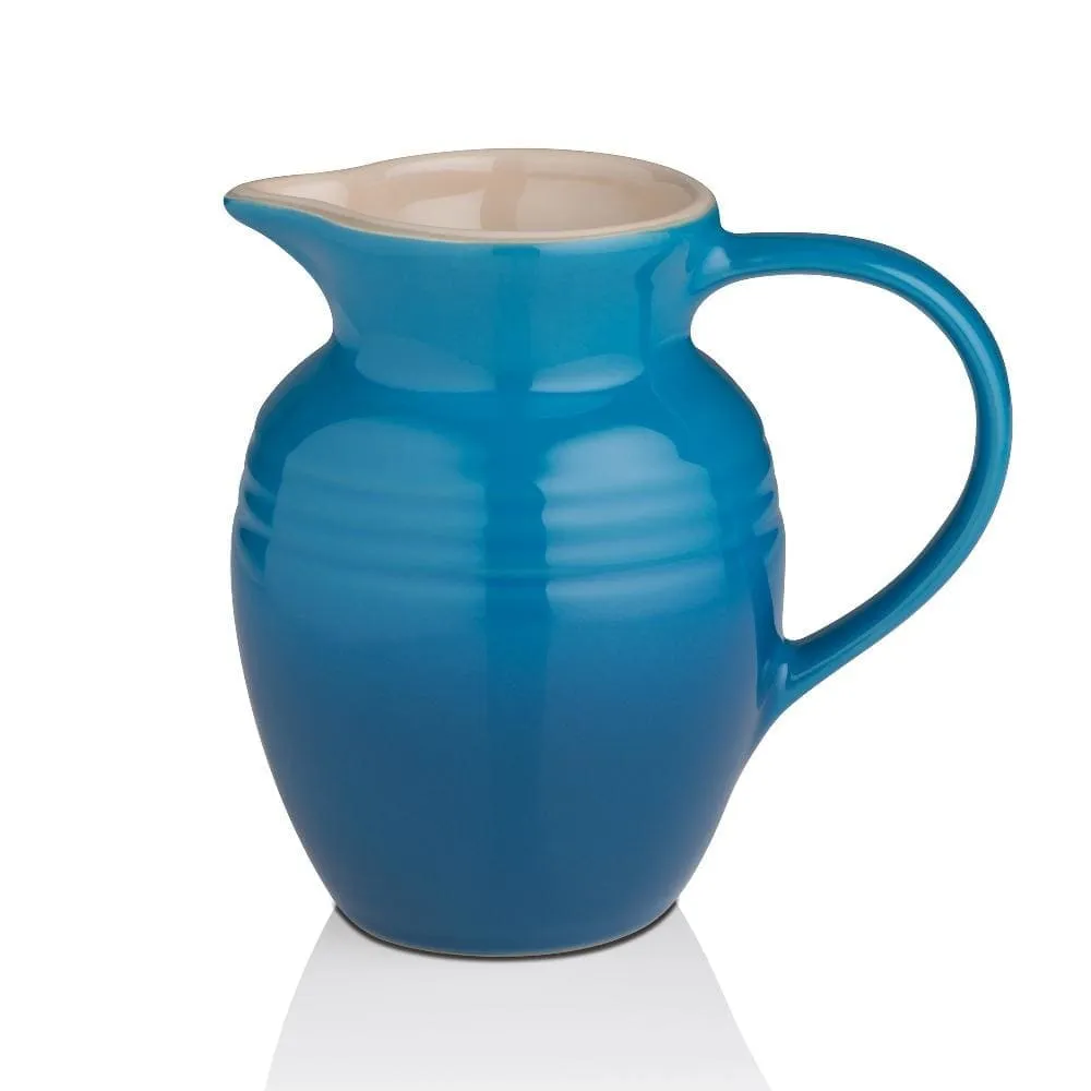 Le Creuset Stoneware Breakfast Jug Marseille Blue