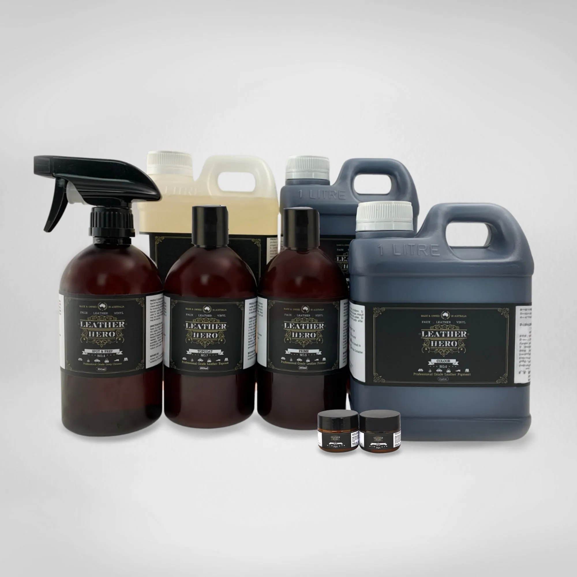 Leather Repair & Recolour Kit - Aniline Nutmeg