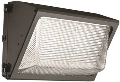 Lithonia Lighting Led Wall Pack 2500 Lumens 5000K Dark Bronze 12-15/16 X 9 Inch  Led Integrated Panel Array