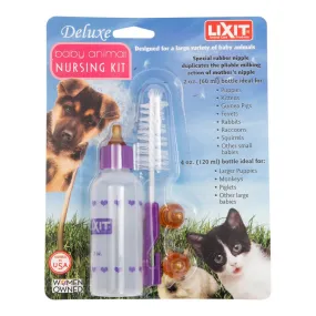 Lixit Bottle Nursing Kit, Baby Animal, 2 oz