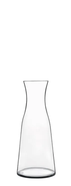 Luigi Bormioli A10697ME102AA01 Carafe, 8-1/2 oz., reinforced rims, curved bowl shape, heat treated, machine-blo