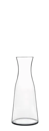 Luigi Bormioli A10697ME102AA01 Carafe, 8-1/2 oz., reinforced rims, curved bowl shape, heat treated, machine-blo