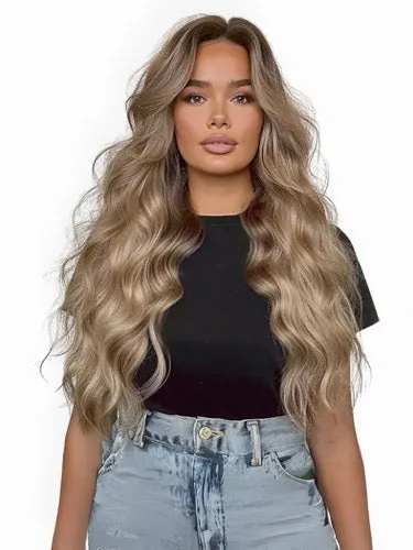 #M8/22 Sun Kissed Blonde｜Luxury Russian Remy Human Hair, Double Drawn, Tape Extensions