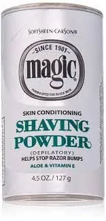 MAGIC SHAVE POWDER GOLD 128G - MSPGD128