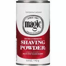 MAGIC SHAVE POWDER GOLD 128G - MSPGD128