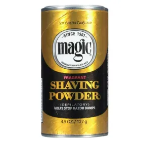 MAGIC SHAVE POWDER GOLD 128G - MSPGD128