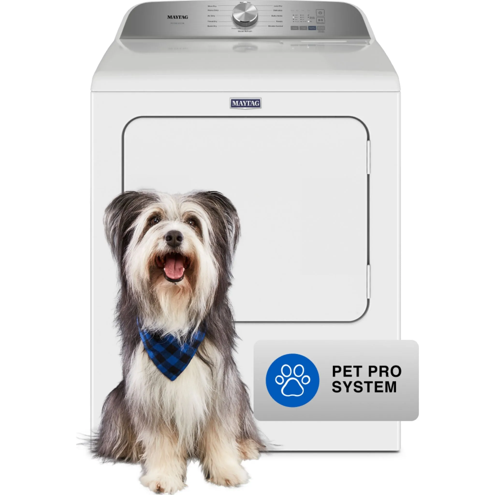 Maytag Electric Dryer (Pet Pro) (YMED6500MW) - White