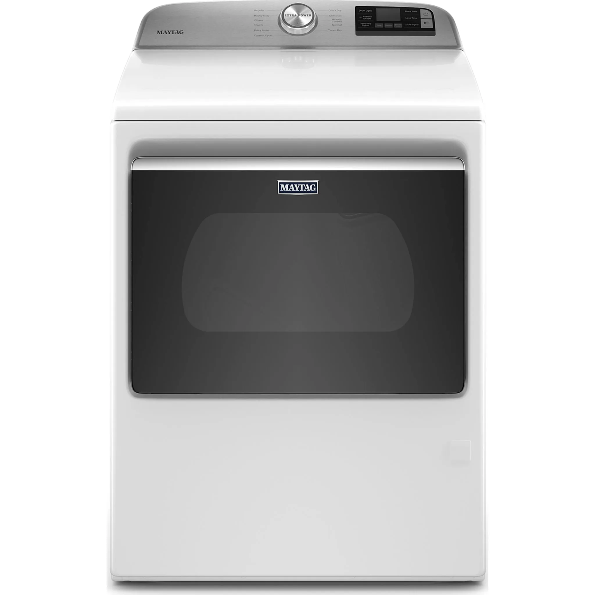 Maytag Smart Top Load Gas Dryer with Extra Power Button - 7.4 cu. ft. (MGD6230HW)