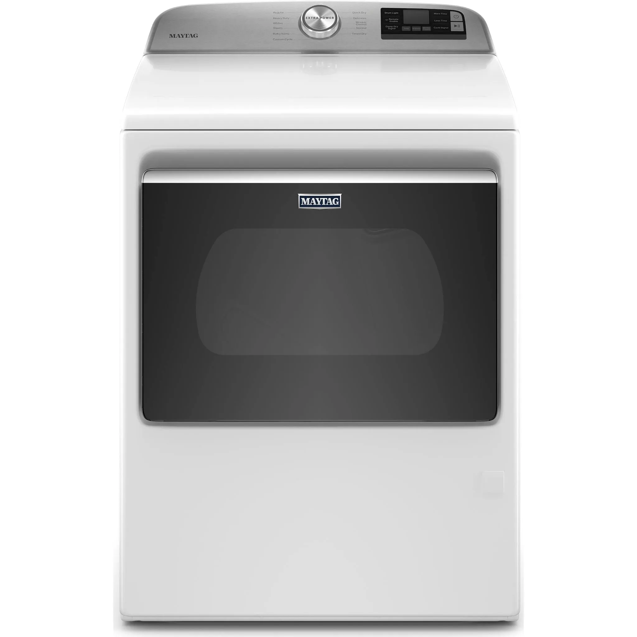 Maytag Smart Top Load Gas Dryer with Extra Power Button - 7.4 cu. ft. (MGD6230HW)