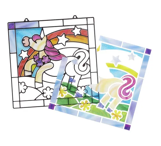 Melissa & Doug - Stained Glass Unicorn