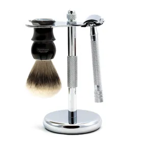 Merkur 23C Long-Handle 3-Piece Classic Wet-Shaving Kit, Save $25