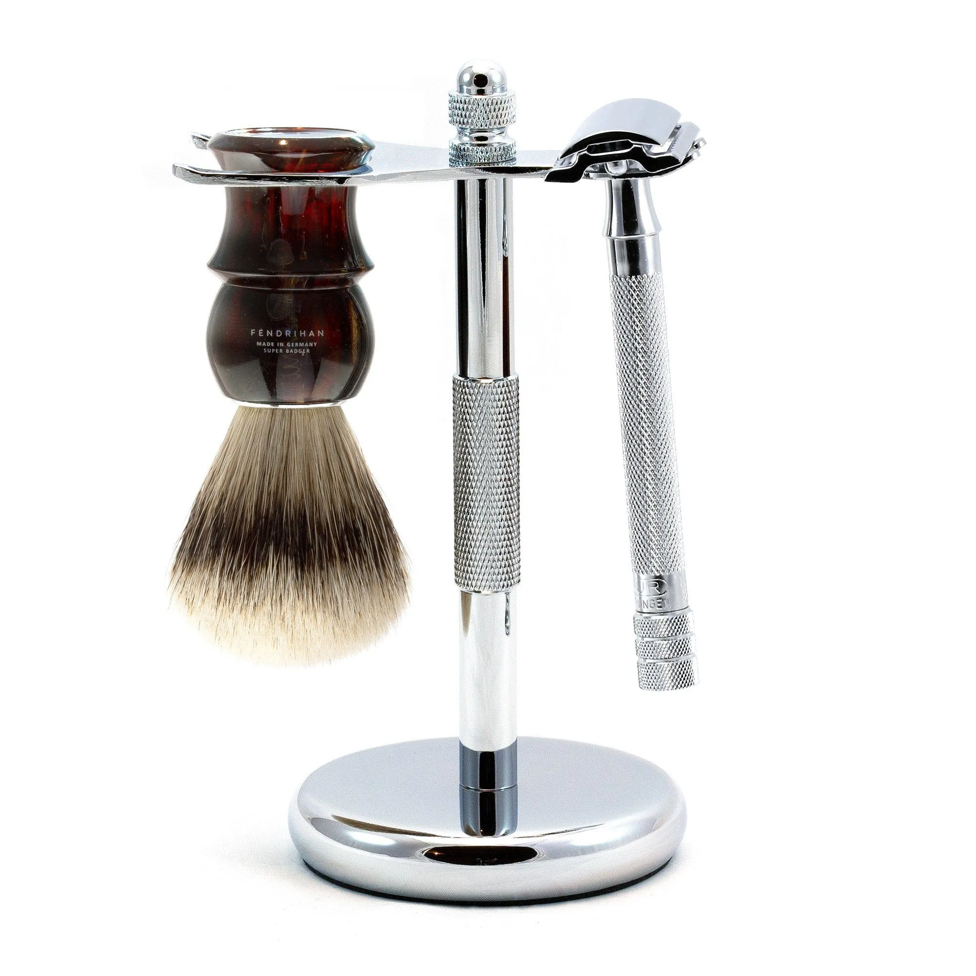 Merkur 23C Long-Handle 3-Piece Classic Wet-Shaving Kit, Save $25