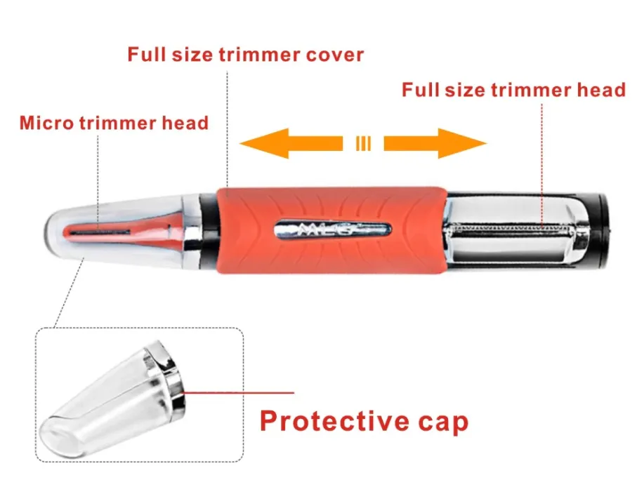 Micro Precision Eyebrow Ear Nose Trimmer Removal Clipper Shaver