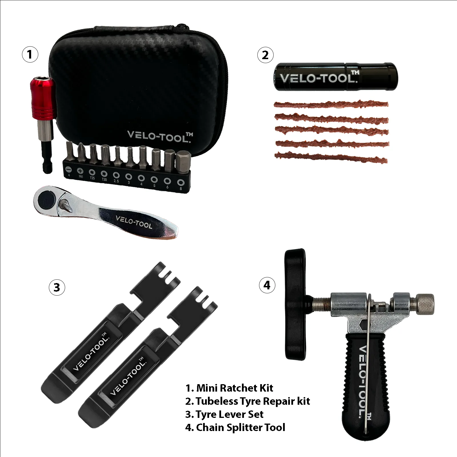 Mini 1/4" Ratchet Wrench Bundle