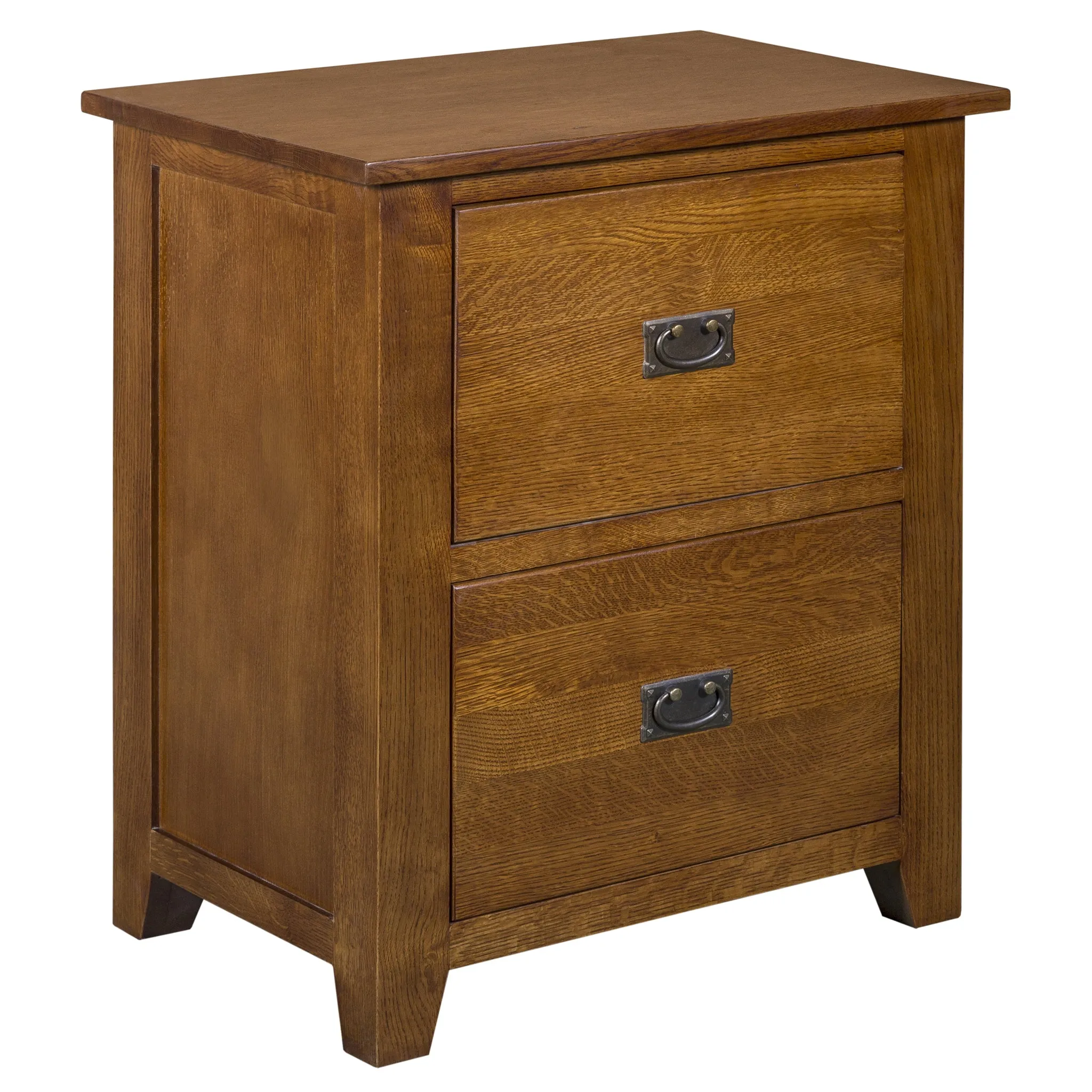 Mission 2 Drawer File Cabinet - Michael's Cherry (MC-A)