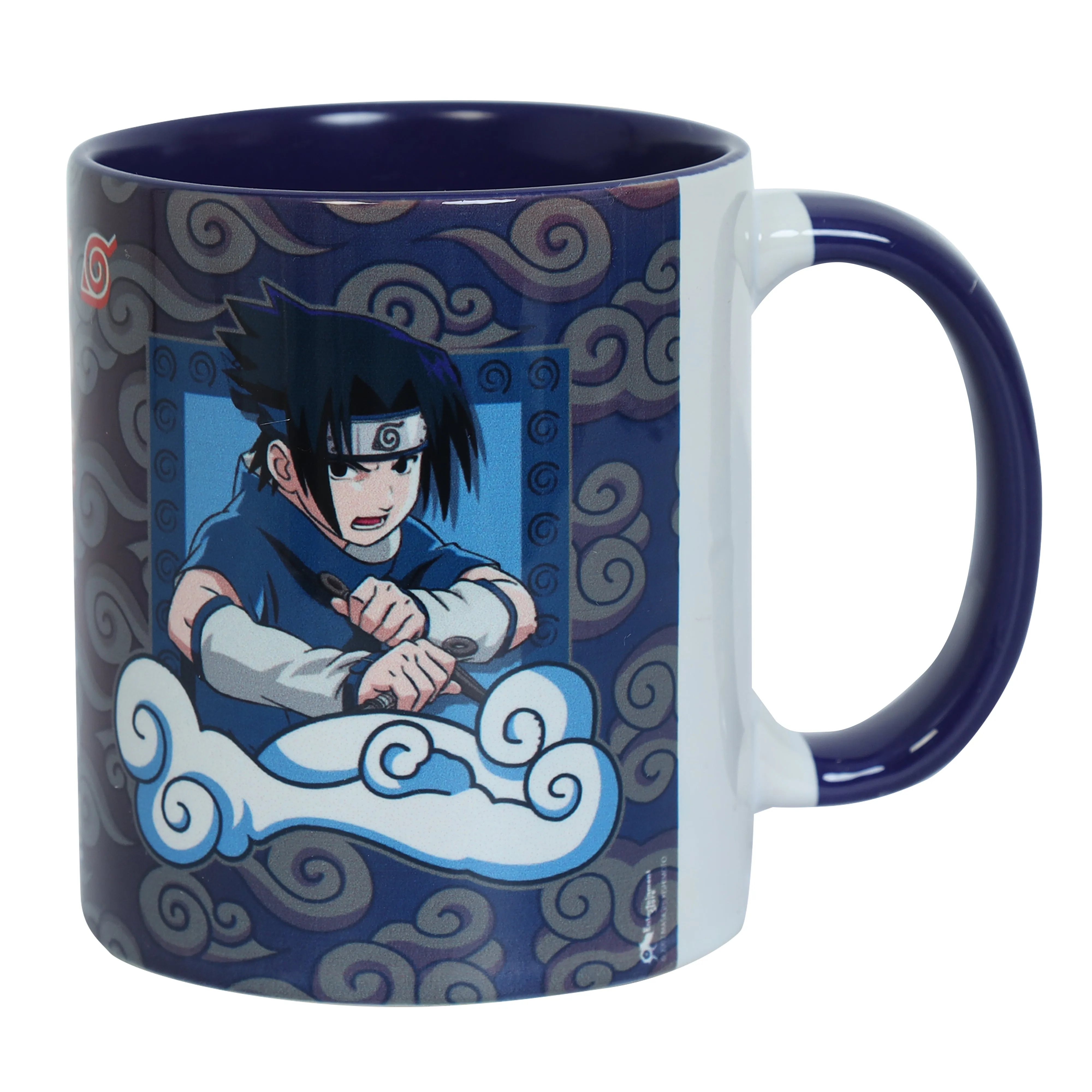 Naruto Sasuke Dark Blue Coffee Mug